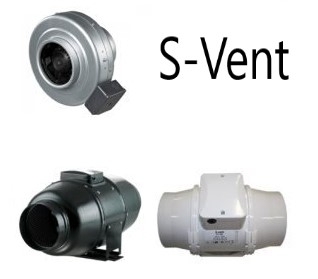 Buisventilatoren S-vent