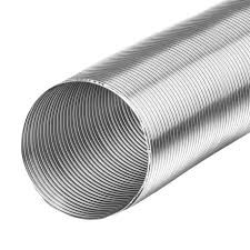 Starre aluminium ventilatieslang