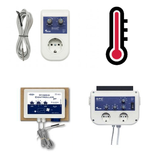 Toerenregelaars met thermostaat