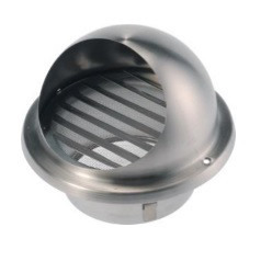 Bolrooster Rvs met gaas 340m3 Diameter Ø 200mm