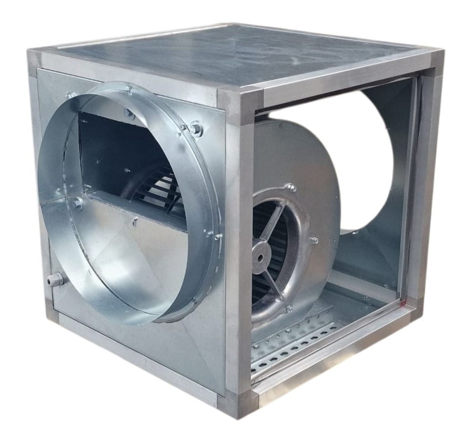 Spirototaal stalen ventilatorbox 1200m3