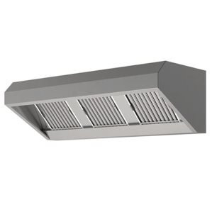 Afzuigkap Schuinmodel B240xD70xH48cm PREMIUM