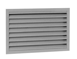 Buitenmuurrooster Verzinkt Staal Met Gaas 850m3 625x325 mm