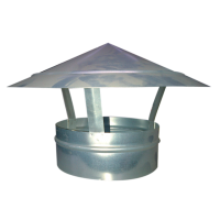 Dakkap K Ø 125mm (uitblaas)