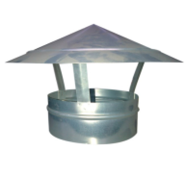 Dakkap K  Ø 180MM (uitblaas)