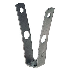 Damwandprofielhanger M8 met opgelaste moer (1 stuk)