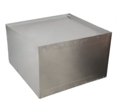 Luchtverdeelbox (dicht) 550x550x250mm