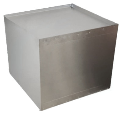 Luchtverdeelbox (dicht) 650x650x650mm