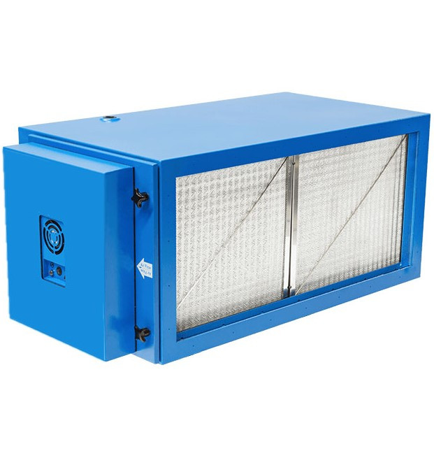 Elektrostatische Filterkast 5000 m³/h - voor vet, rook en oliedampen