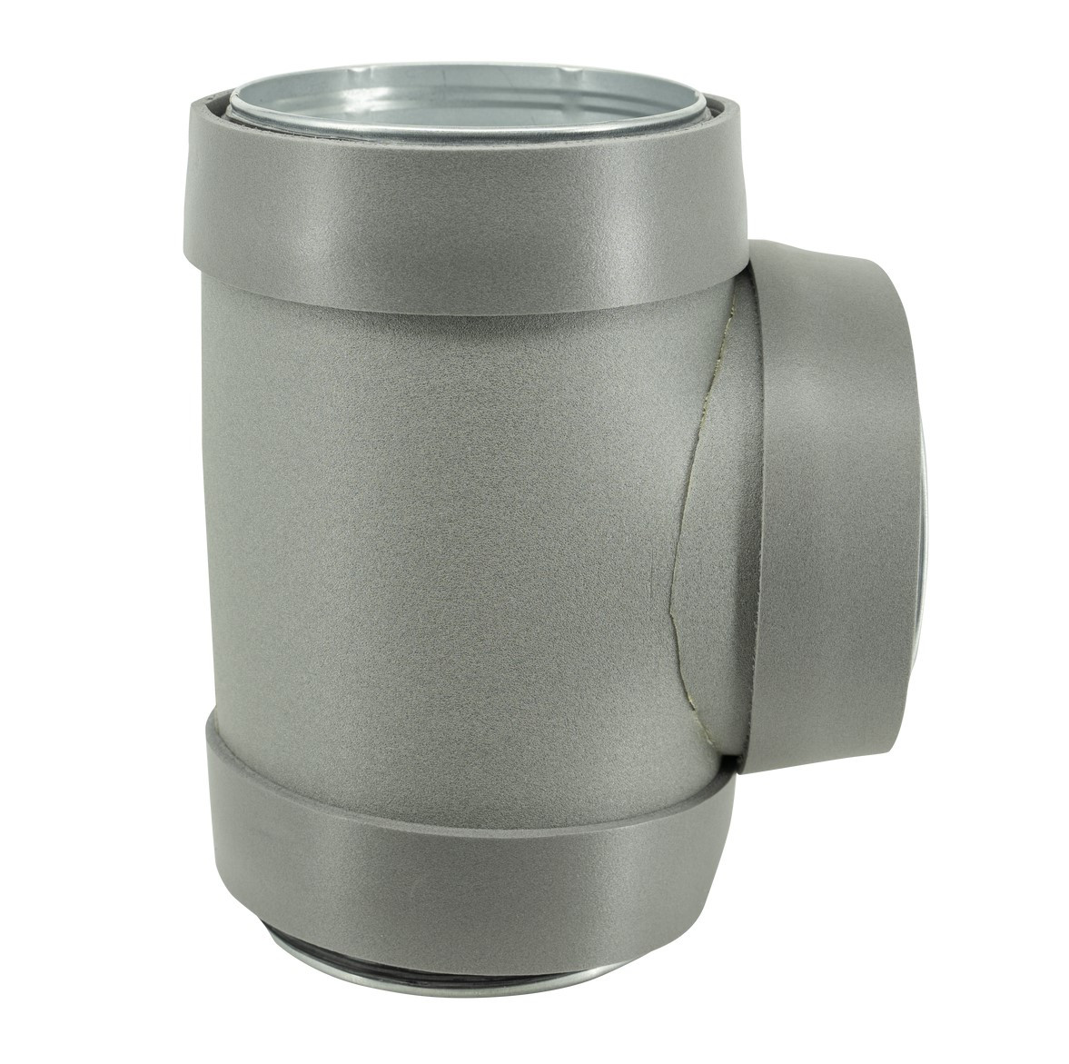Geïsoleerde spiro T-stuk Ø 160-125 mm (9 mm)