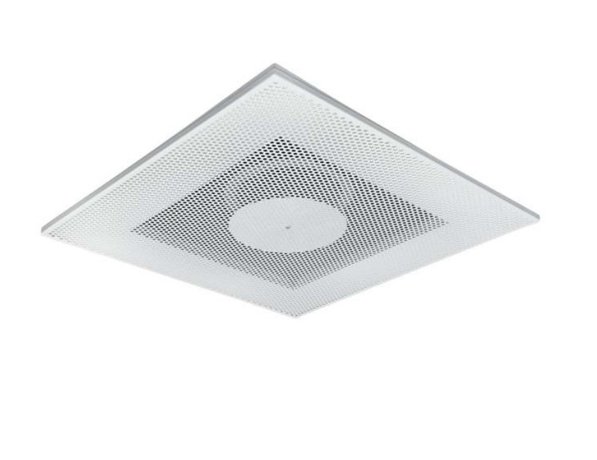 Geperforeerde plafondrooster toevoer zichtdicht Ø 250mm