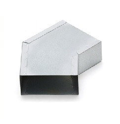 Haakse (instort)bocht 45º 170mm x 70mm (Rechthoekig)