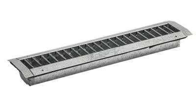Kanaalrooster voor spirobuis Ø150-400mm / H65xB215mm 