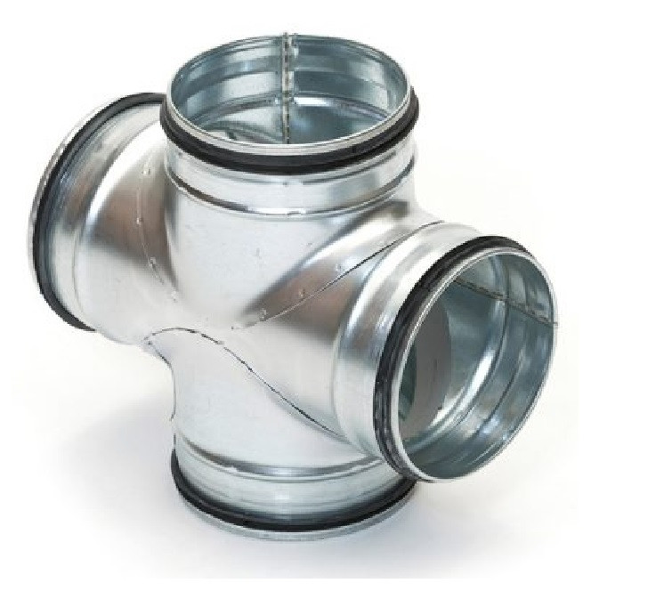 Spiro Kruisstuk Ø 630-630mm 90° SAFE