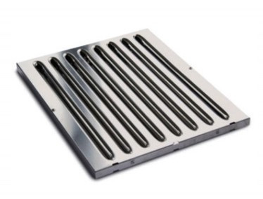 Lamellenfilter B495xD495xH20 RVS 304