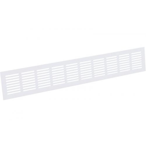 Plintrooster 400x60mm Wit