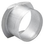Ronde aftakking Ø 80mm op kanaal 220mm x 80mm (Rechthoekig)