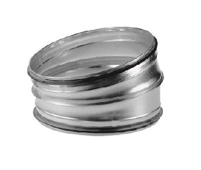 Spiro bocht 15 graden Ø 250mm (SAFE) 