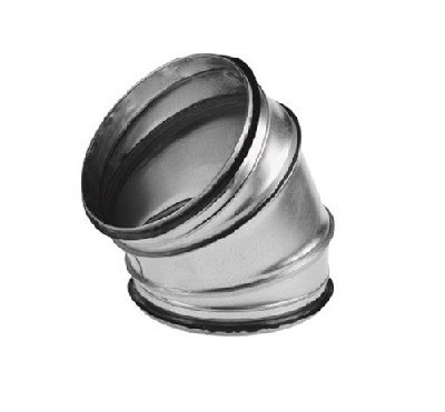 Spiro bocht 45 graden Ø 250mm (SAFE) 