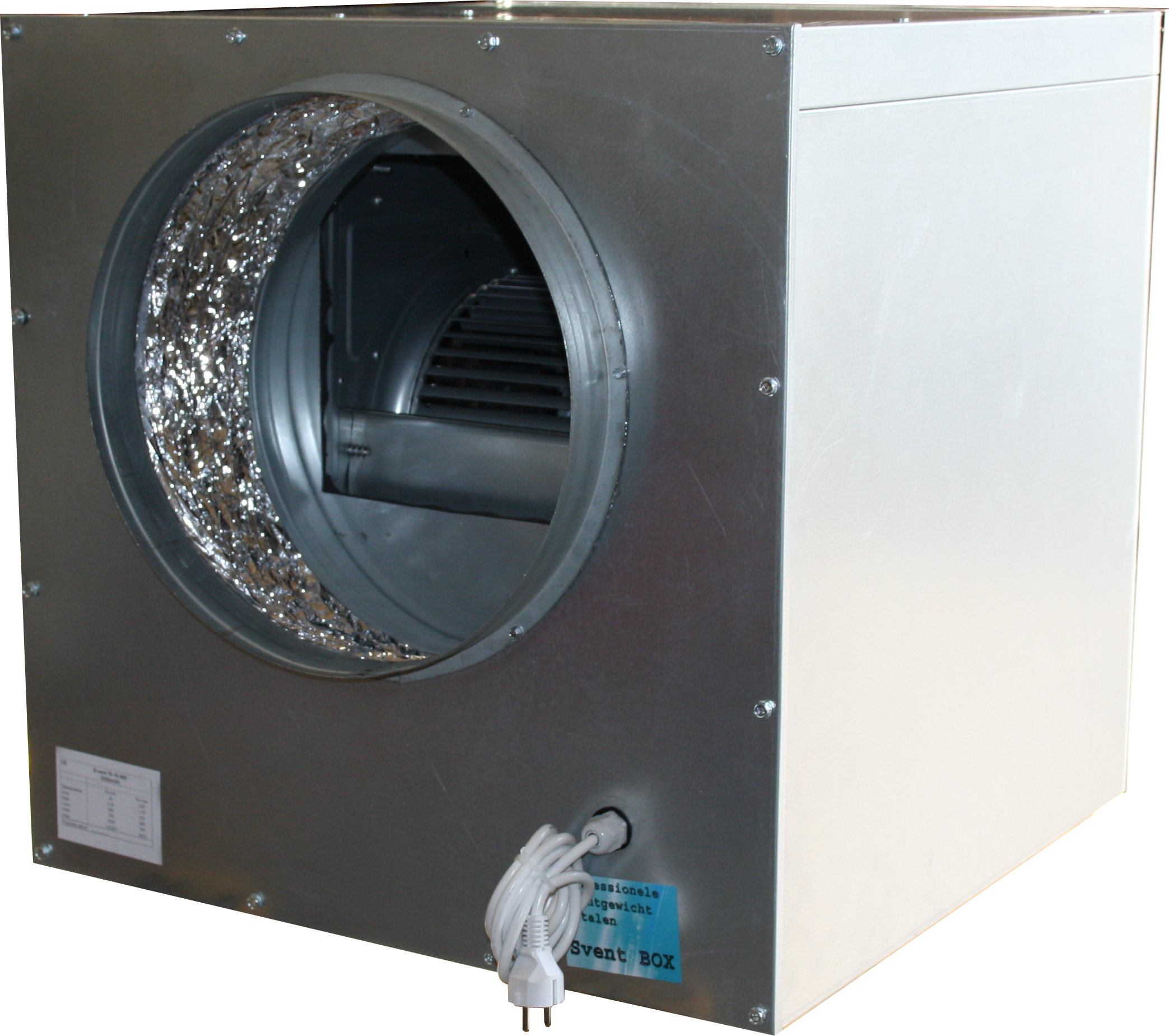 Spirototaal.nl Soft box ventilator 6000m3