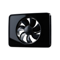 INTELLIVENT | BADKAMERVENTILATOR MET ALLE FUNCTIES | Ø 100- & 125MM Zwart