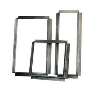 Aluminium Flens / Aansluitstuk Vierkant 300x300 mm
