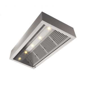 Horeca Inductiekap Doosmodel PRO 3000x1300x500