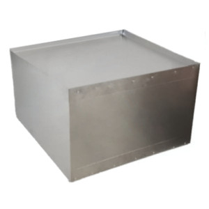 Luchtverdeelbox (dicht) 550x550x250mm