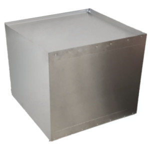 Luchtverdeelbox (dicht) 650x650x650mm