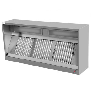 Horeca Afzuigkap Doosmodel PRO 4000x1100x450mm