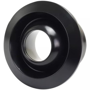 Jet rooster voor spirobuis Ø 250mm zwart-Ral 9005