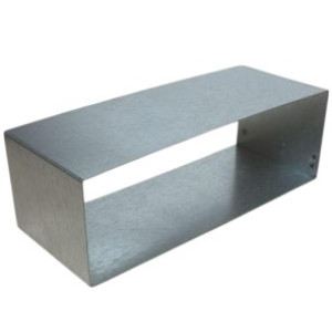 Instortkoppelstuk 220mm x 80mm (Rechthoekig)