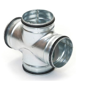 Spiro Kruisstuk Ø 450-450mm 90° SAFE