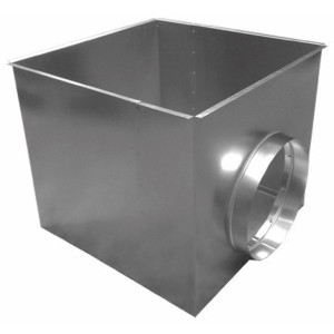 Plenumbox Ø 200mm (geïsoleerd) voor Plafondrooster EGC 595