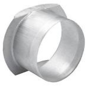 Ronde aftakking Ø 80mm op kanaal 220mm x 80mm (Rechthoekig)