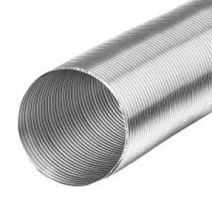 Starre aluminium ventilatieslang Ø 80mm 