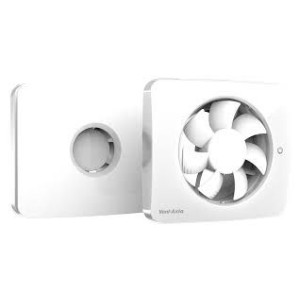 Svensa | Badkamerventilator met timer, geur-, vocht- en lichtsensor | 100-125mm (app-gestuurd)