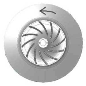 Waaier  linksdraaiend – Rotodyne CV-400/1 (LG)