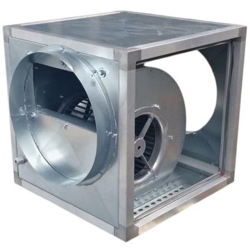 Spirototaal stalen ventilatorbox 1200m3