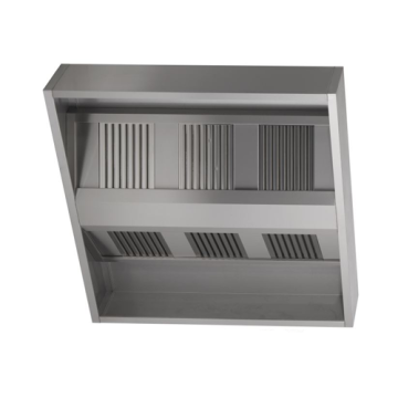 Afzuigkap Eilandmodel BASIC 2000x1500x400mm