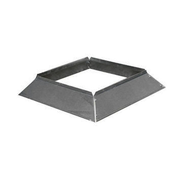 Stormkraag Aluminium Vierkant 300x300 mm 