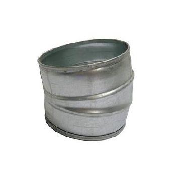 Spiro Bocht 15 graden diameter 160mm
