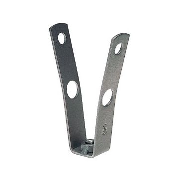 Damwandprofielhanger M8 met opgelaste moer (1 stuk)