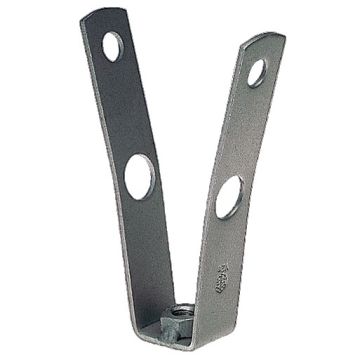 Damwandprofielhanger M8 met opgelaste moer – 100 stuks