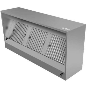 Afzuigkap Doosmodel met Motor 2000x1100x520mm