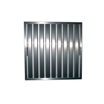 Lamellenfilter B400xD400xH25 RVS 430