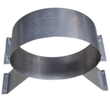 Muurbeugel (verticaal) voor spirobuis 500mm