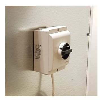 Werkschakelaar aan / uit 