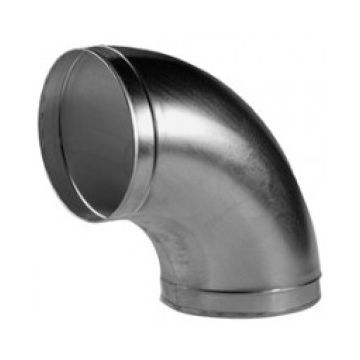 Spiro bocht - ∅ 160 mm - 90° - voor spirobuis