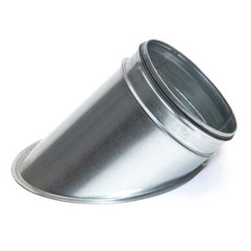 Zadelstuk vlak met 45° aftakking Ø 450 (SAFE)